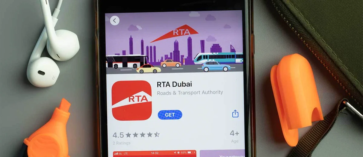 اپ RTA Dubai ابزار رسمی حمل‌ونقل دبی 